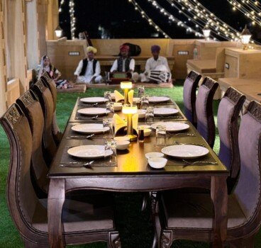 Rooftop Restaurant for Dinner Jaisalmer