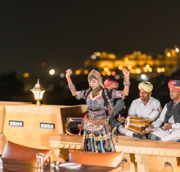 Rooftop Restaurant for Dinner Jaisalmer